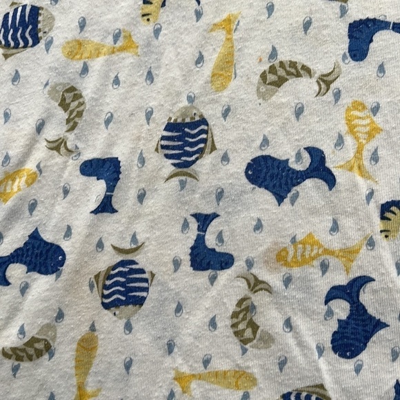 Vintage Leon Levin Polo Top with Fish size M - Picture 2 of 9